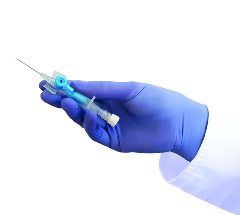 11496-rukavice vysetrovacie nitrilove fialovo modre medicare hydra l 100ks